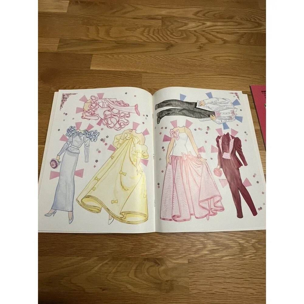 Vintage Barbie Paper Doll Lot of 5 Golden Book Lot - Picture 11 of 14